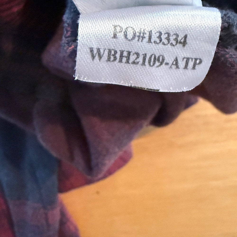 Faherty Arlington Plaid Pajama Pants Womens M Plaid Wide Leg Cropped Cotton - Picture 10 of 11